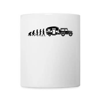 Camping Wanderer Wohnwagen Campen Camper - Tasse - Weiß - Vorne