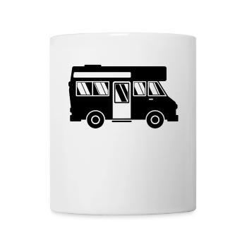 Camper Camping Motorhome Hikers Campsite - Mug - white - Front