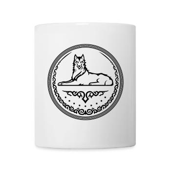 Wolf of Caucasus - Mug - white - Front