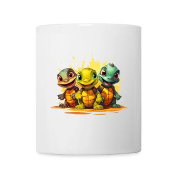 Baby turtles squad - Mug - white - Front