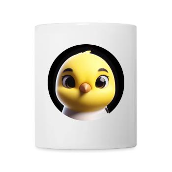 Küken im Animationsstil - Tasse - Weiß - Vorne