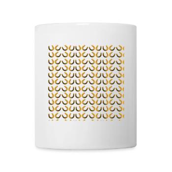 hufeisenmuster, pferde fans - Tasse - Weiß - Vorne