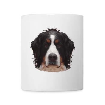 süße Geschenke, Berner Sennen Hund - Tasse - Weiß - Vorne