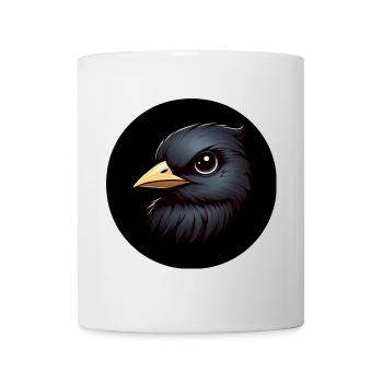 Raven in animation style - Mug - white - Front