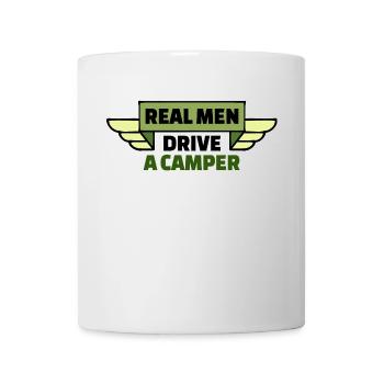 Camper Camping Statement Wanderer Wohnmobil Urlaub - Tasse - Weiß - Vorne