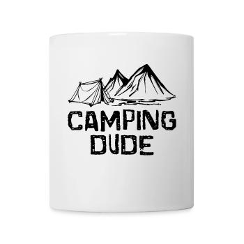 Tents Statement Camping Hiker Mountains Camper - Mug - white - Front