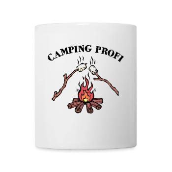 Camping, Campfire, Statement, Hiker, Campsite - Mug - white - Front