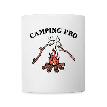 Campfire Campsite Statement Camping Camper - Mug - white - Front