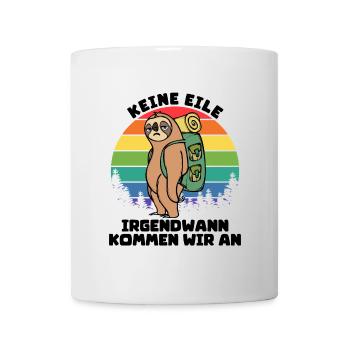 Hikers Statement Camping Nature Mountains Camping - Mug - white - Front