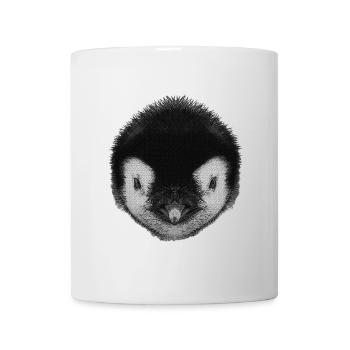 pinguinbaby, tiergesicht - Tasse - Weiß - Vorne