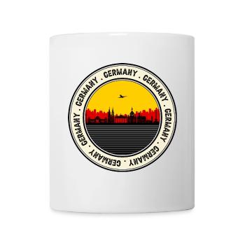Germany Sunset Skyline Seal - Mug - white - Front
