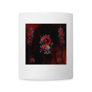 Wunderbarer chinesischer Drache - Tasse - Weiß - Vorne