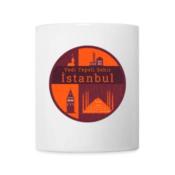 Landmarks of Istanbul - Mug - white - Front