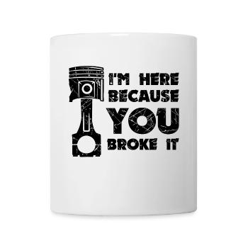 Mechaniker Job Statement Arbeiter Geld Verdienen - Tasse - Weiß - Vorne
