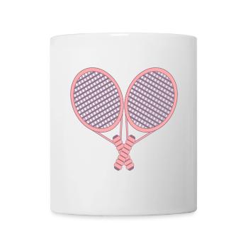 TENNIS RACKETS - TENNIS COUPLES - Mug - white - Front