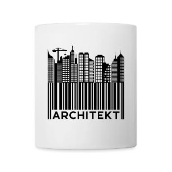 Architekt Spruch Job Karriere Beruf Arbeiter - Tasse - Weiß - Vorne