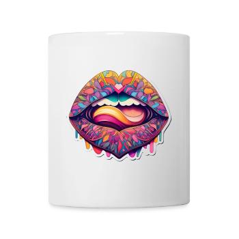 Lips are loving you - Tasse - Weiß - Vorne
