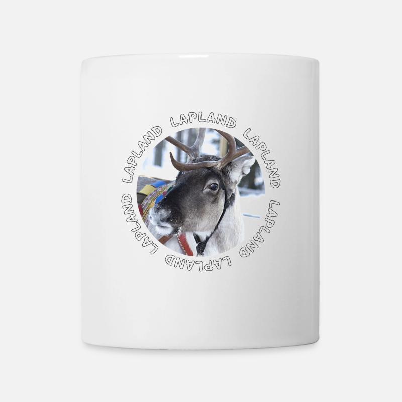 Lapland reindeer - Mug - white