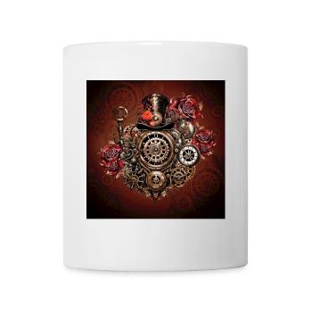 Magnifique design Steampunk - Mug blanc - blanc - Devant