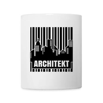 Beruf Spruch Job Vorgesetzter Karriere Architekt - Tasse - Weiß - Vorne