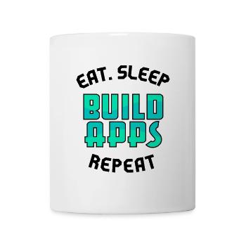 Careers App Developer Statement Job Success - Mug - white - Front