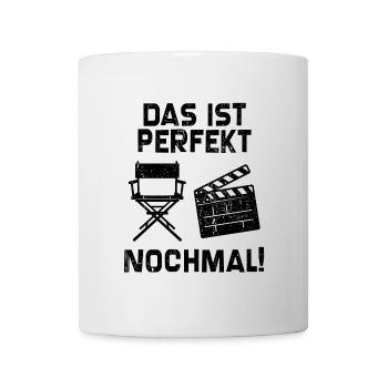 Regisseur Karriere Geld Verdienen Statement Job - Tasse - Weiß - Vorne