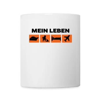 Arbeiter Job Geld Verdienen Arbeit Statement - Tasse - Weiß - Vorne