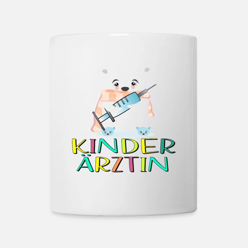 Kinderärztin Medizinerin Kinderheilkunde - Tasse - Weiß