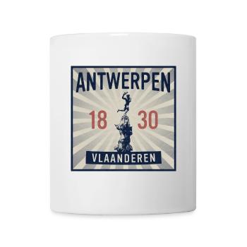 Antwerp 1830 Vintage - Mug - white - Front