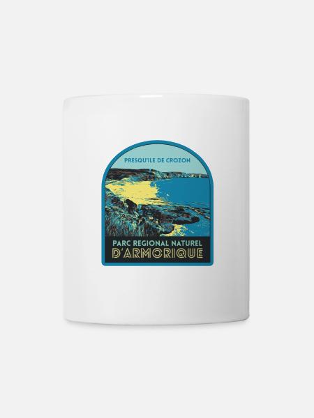Parc armorique, Presqu'île Crozon : Nature Côtière - Mug blanc - blanc