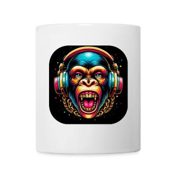 Casque Monkey Teeth - Mug blanc - blanc - Devant
