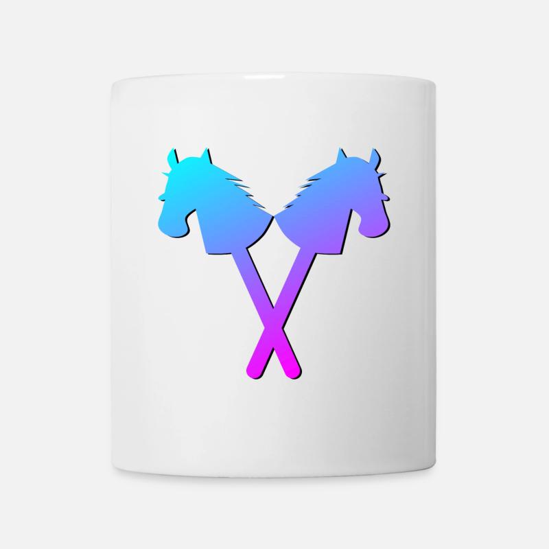 HOBBY HORSING - STECKENPFERDE - Tasse - Weiß