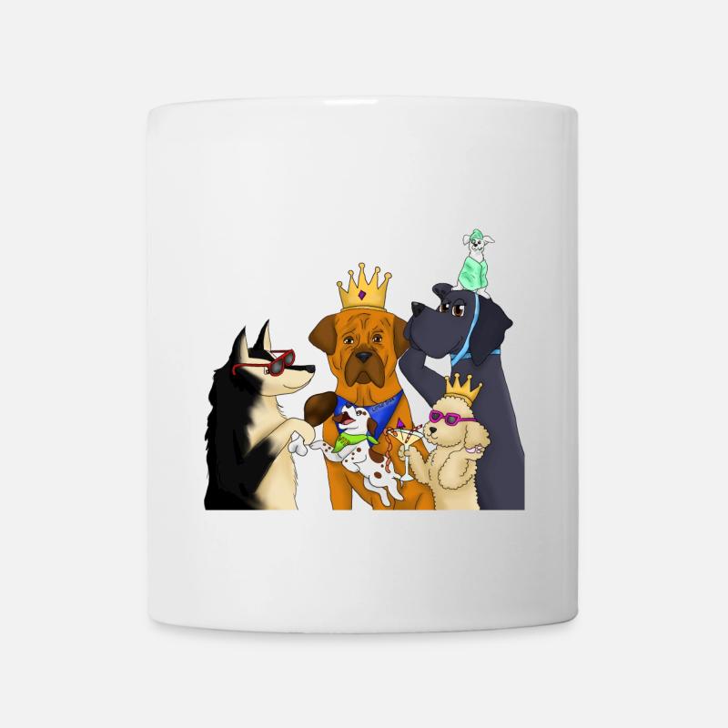 CHIENS VIP - Mug blanc - blanc