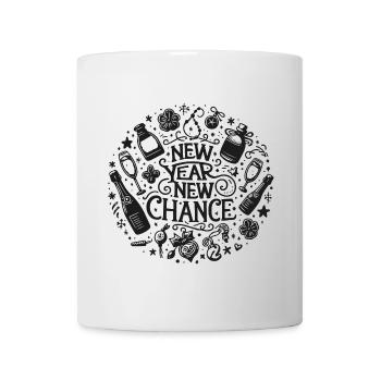 New Year New Chance New Year's Eve Luck - Mug - white - Front