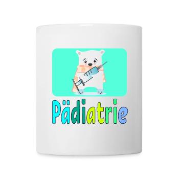 Pädiatrie Kinderkrankenhaus - Arztpraxis - Tasse - Weiß - Vorne