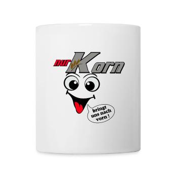 Korn , Party , Weizenkorn ,Korn Party Nur Korn(25) - Tasse - Weiß - Vorne
