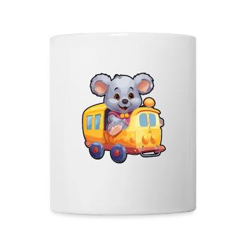 Koala Koala Bear Railroad Koala Bear Rides Railroad - Mug blanc - blanc - Devant