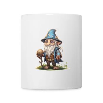 Little Dwarf Mage Fantasy RPG Shirt - Mug - white - Front