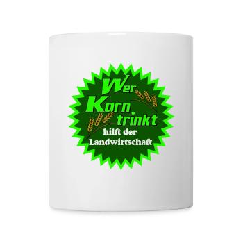 Grain , Party , Wheat Grain ,Agriculture (25) - Mug - white - Front