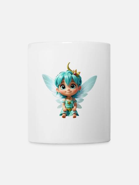 Bébé fée - Mug blanc - blanc