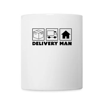 Emploi de chauffeur-livreur Déclaration de carrière d’employé - Mug blanc - blanc - Devant