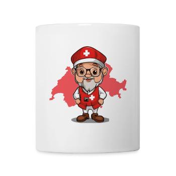 Switzerland, I am Swiss, Swiss pride - Mug - white - Front