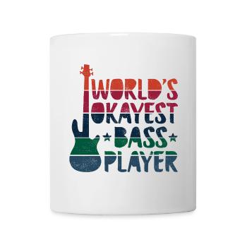 Le bassiste le plus correct du monde - Mug blanc - blanc - Devant