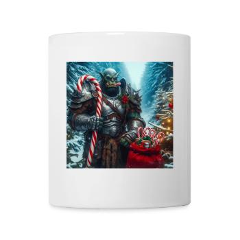 Orc Weihnachten 3 - Tasse - Weiß - Vorne