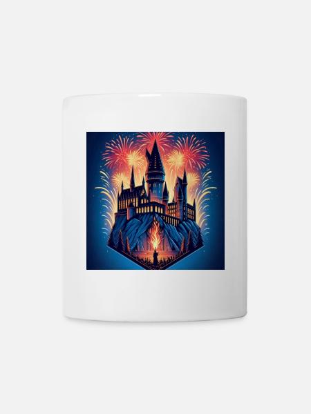 Magisches Schloss 3 - Tasse - Weiß