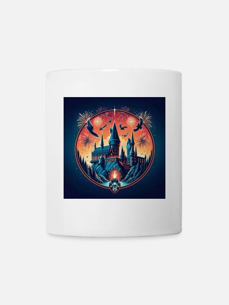 Magisches Schloss 2 - Tasse - Weiß