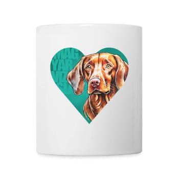 Magyar Vizsla Portrait - Tasse - Weiß - Vorne