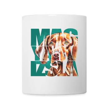 Magyar Vizsla Portrait - Tasse - Weiß - Vorne