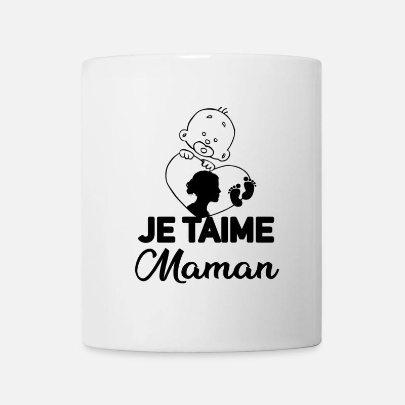Motif Astral Éclatant pour Vêtements Unisexes - Mug blanc - blanc