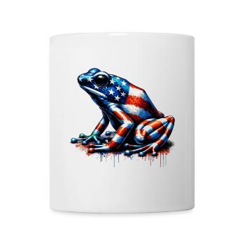 Poison dart frog USA - Mug - white - Front